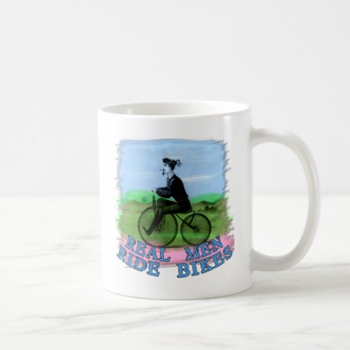 Real Men Ride Bikes Products Coffee Mug