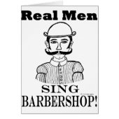 Real Men Sing Barbershop! (Front)