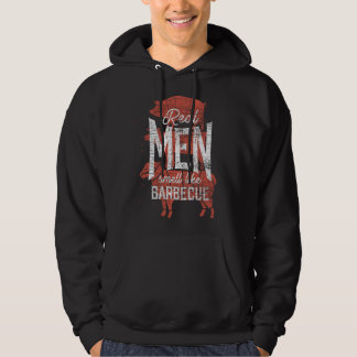 Real Men Smell Like Barbecue Smoked Meat Men BBQ Hoodie