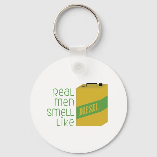 Real Men Smell Like Keychain (Front)