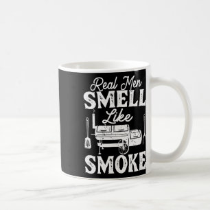 Real Men Smell Like Smoke - Pitmaster Bbq Smoker G Coffee Mug