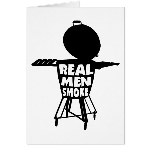 REAL MEN SMOKE CARDS (Front)