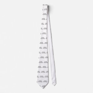 Real Men Teach Biology Tie