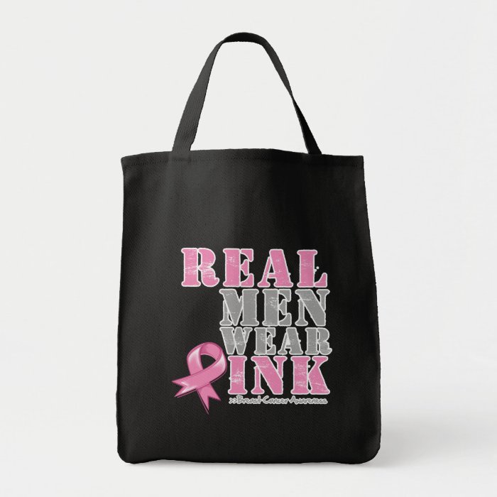 Real Men Wear Pink Bags