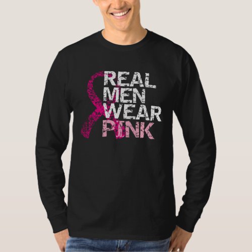 Real Men Wear Pink _ Breast Cancer T_Shirt