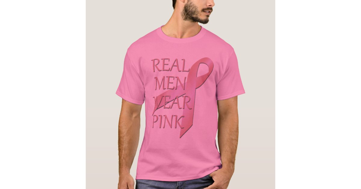 Only Cool Guys Wear Pink T-Shirt