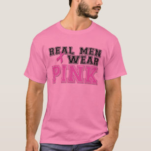 Oval Cancer Real Men Wear Pink Ribbon Cufflinks 