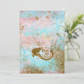 Real Mermaid Life- Glitter Gold Mermaid (Standing Front)