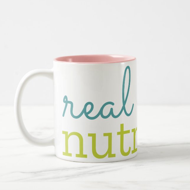 Real Mom Nutrition Two-Tone Mug (11 oz) (Left)
