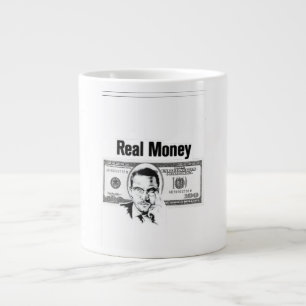Real money giant coffee mug