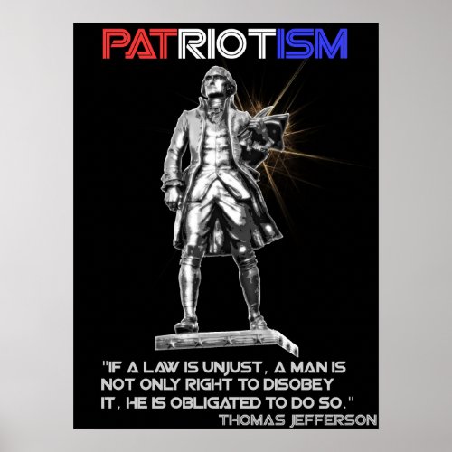 Real Patriotism Poster