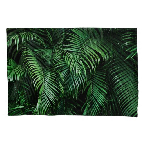 Real Photo Tropical Florals Pillow Case