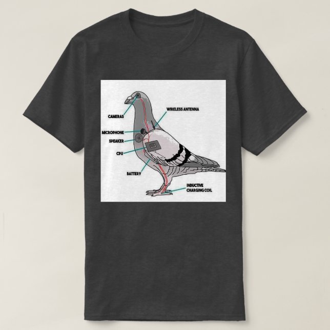 Real pigeon T-Shirt (Design Front)