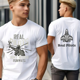 Real Pilots Don't Needed Runaways T-Shirt