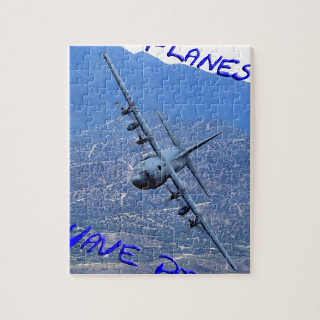 REAL PLANES HAVE PROPS JIGSAW PUZZLE (Vertical)