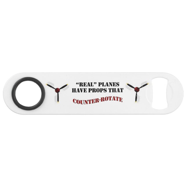 Real Planes Have Props that Counter-Rotate P-38 Bar Key (Front (Horizontal))