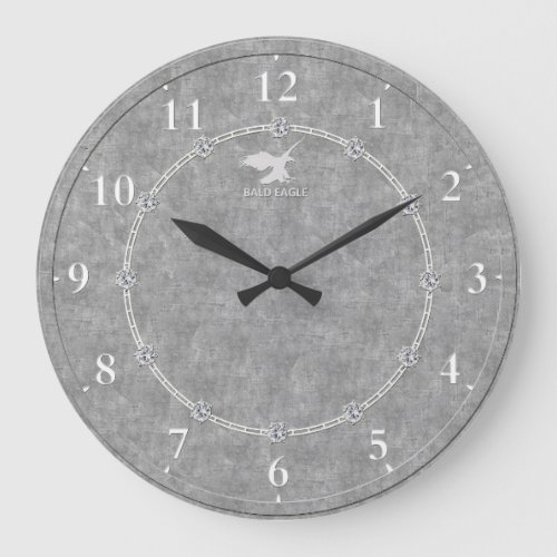 Real Platinum Modern Decorated 3_a Wall Clock Sale