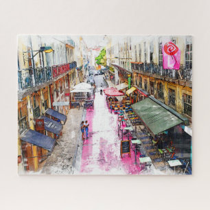 Real Portugal- Lisbon Street Jigsaw Puzzle