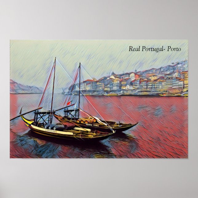 Real Portugal-Porto Poster (Front)