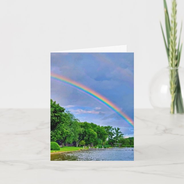 Real Rainbow, Marla Mangan photo, card   (Front)