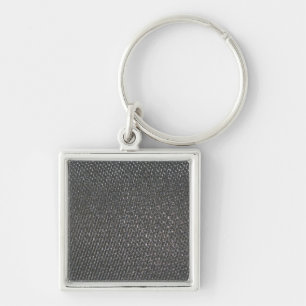 Real RAW Carbon Fiber Textured Keychain