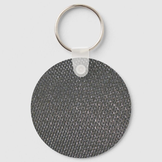 Real RAW Carbon Fiber Textured Keychain (Front)
