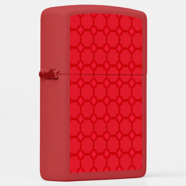 Real Red Circles Zippo Lighter (Right)