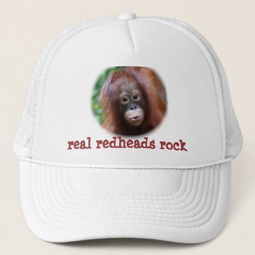 real redheads rock trucker hat