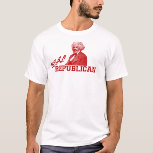 Real Republican Frederick Douglass T_Shirt