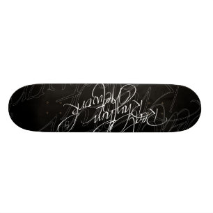Real Rhythm Logo Skateboard Deck