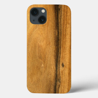 Real Santos Rosewood Veneer Woodgrain iPhone 13 Case