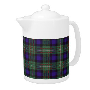 Real Scottish tartan - Ferguson Teapot