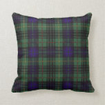 Real Scottish tartan - Stewart Hunting Throw Pillow