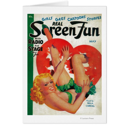 Real Screen Fun Magazine Cover Cards (Front)