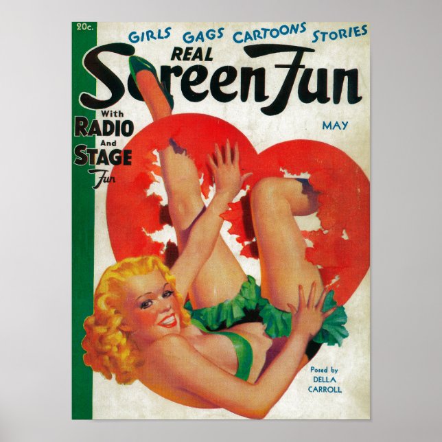Real Screen Fun Magazine Cover Poster (Front)