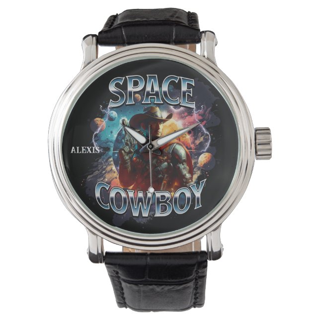 Real Space Cowboy In Outer Space Watch (Front)