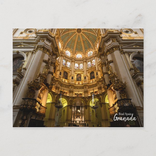 Real Spain- Granada Postcard (Front)