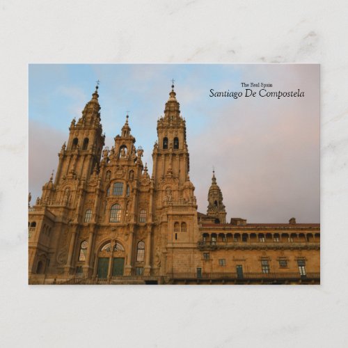 Real Spain_ Santiago De Compostela Postcard