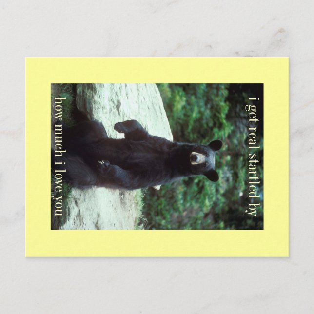 real startled postcard (Front)