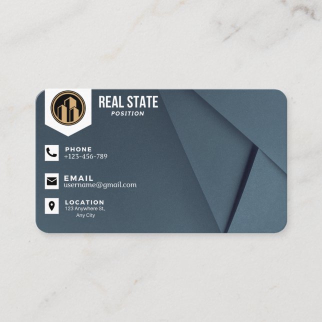REAL STATE BUSINESS CARD (Front)