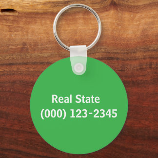 Real State editable Keychain