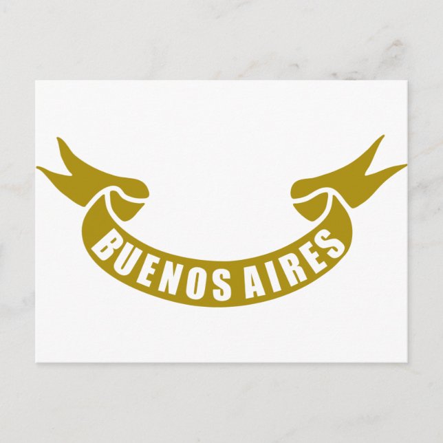 real-tape-Buenos-Aires Postcard (Front)