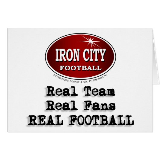 Real Team, Real Fans... Cards (Front Horizontal)