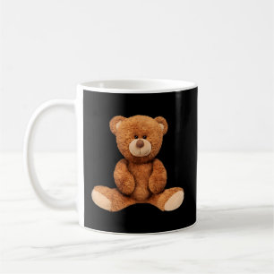 Real Teddy Bear Illustration Coffee Mug