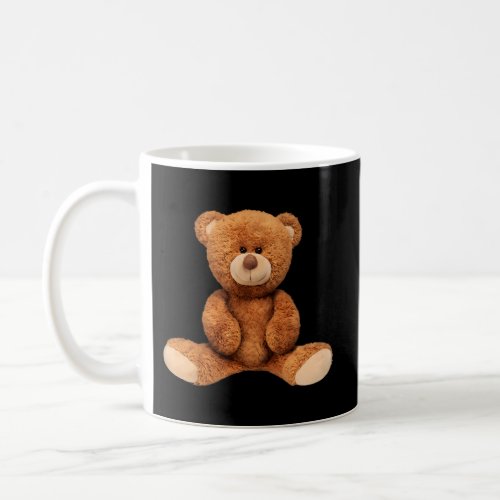 Real Teddy Bear Illustration Coffee Mug