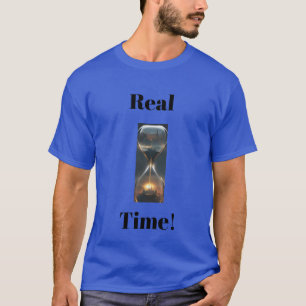 “Real Time!” Hourglass Graphic T-Shirt