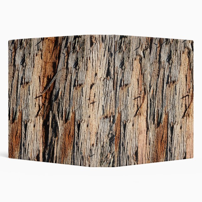 Real Tree Bark Wood Binder (Background)