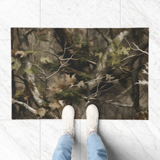 Real Tree Camouflage Door Mat