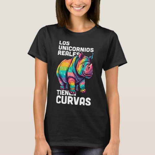 Real Unicorns Have Curves T_Shirt