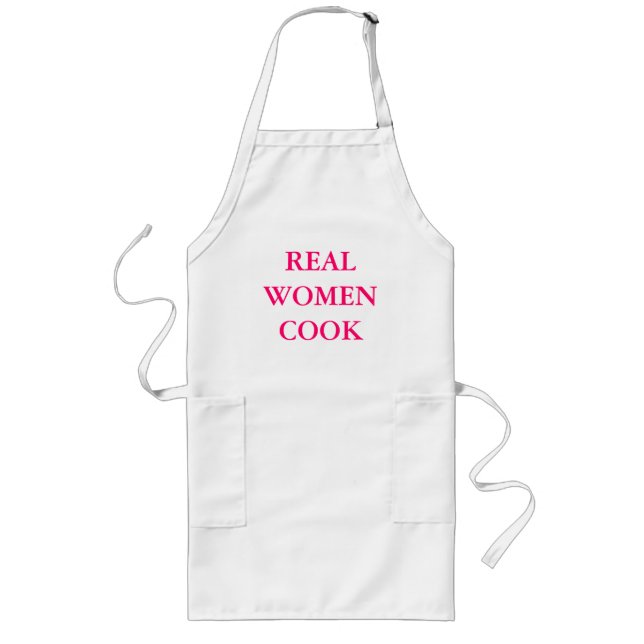 "Real Women" Apron (Front)